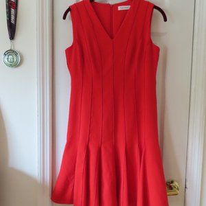 NEW Red Calvin Klein Dress (Size 6P)